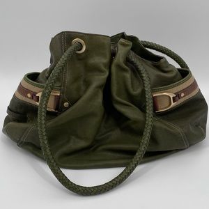Cole Haan Bag Olive Green Leather Purse